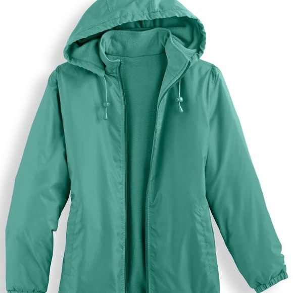 RED STORM JACKET WINDBREAKER FLEECE - Picture 4 of 5